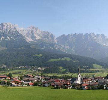 Ellmauer Dorfpanorama