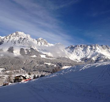 Berghof Ausblick Balkon