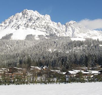 Ausblick auf den Wilden Kaiser