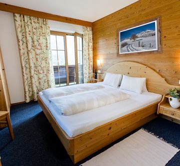 Doppelzimmer mit Blick auf den Hartkaiser - Süden