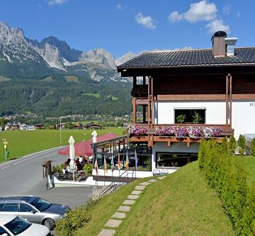 Aussicht Wilder Kaiser