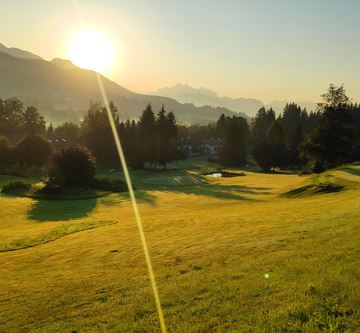 Sonnenaufgang am Mühlberghof