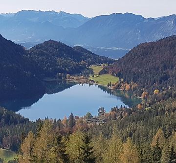 Hintersteinersee von oben