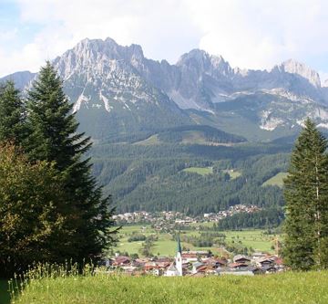 Blick ins Dorf