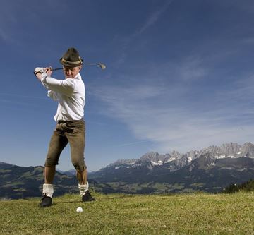 Golfen mit Aussicht