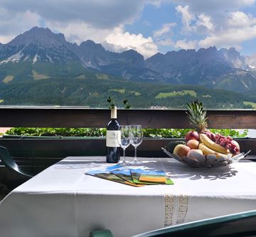 Ausblick Balkon (Kaisergebirge)