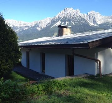 Haus Auerbichl mit Wilden Kaiser