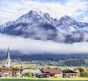 Ellmau mit Wilder Kaiser