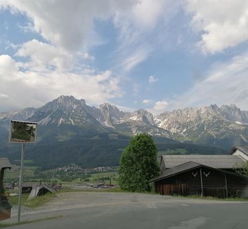 Aussicht zum Wilder Kaiser / View to Wilder Kaiser