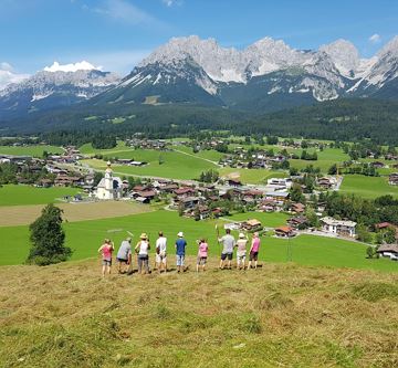 Heuarbeit mit Traumblick