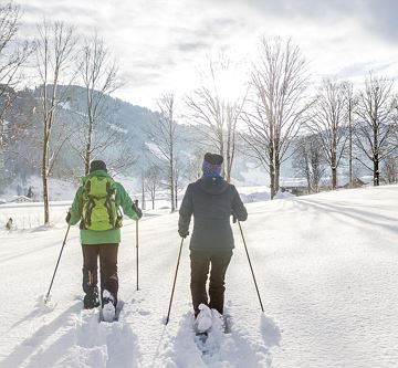 Schneeschuhwandern in Going