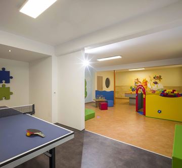 Großes Spielezimmer im Schedererhaus