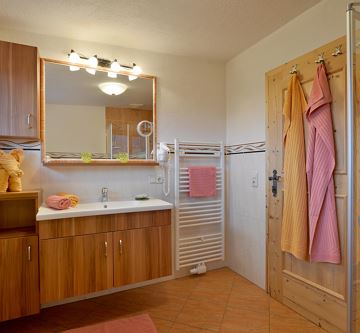 Appartement Ackerlspitz Badezimmer