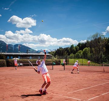 Tennis am Fuße des Wilden Kaisers