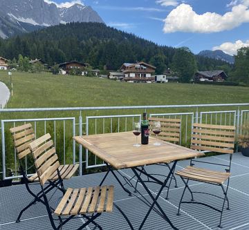 Panorama Terrasse Kaiser Alps