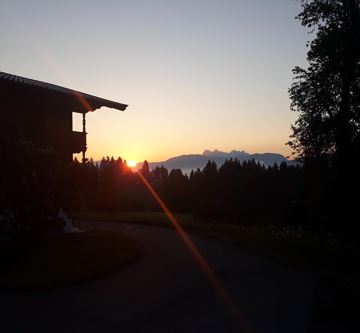 Sonnenaufgang im Sommer