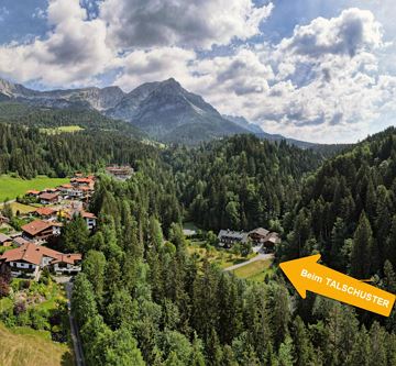 Panorama Dorf Beim Talschuster