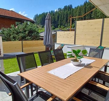 Terrasse Kaiserluft-Chalet Treffauer