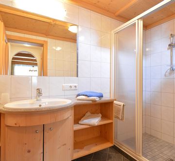 Appartement Bergblick Badezimmer