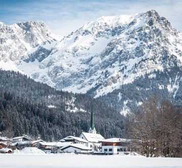 Scheffau im Winter