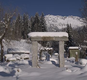 winter kaiser im Schnee