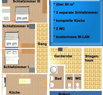 Grundriss Apartment