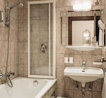 Badezimmer - Doppelzimmer Hohe Salve