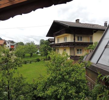 Blick vom Balkon