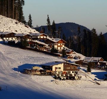 Blick auf Salvenbergsiedlung