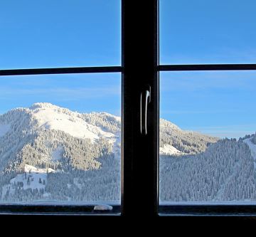 Blick aus dem Fenster