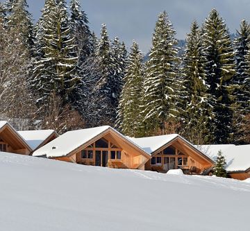 Söll_Franzlhof_Ferienhäuser Winter_Wilder Kaiser