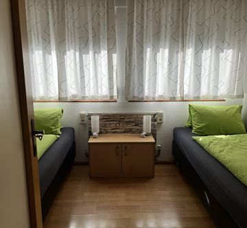 Abendrot kleines Schlafzimmer