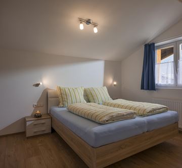 Schlafzimmer Appartement Salvenblick