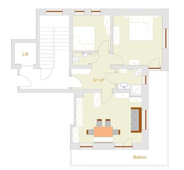 Plan Appartement Wilder Kaiser