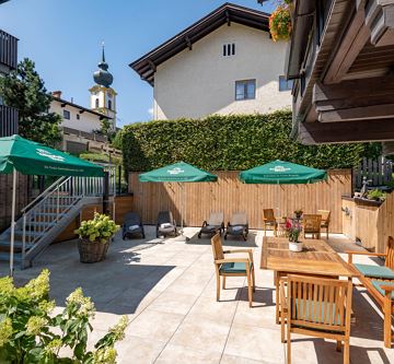 Hotel Eggerwirt Terrasse