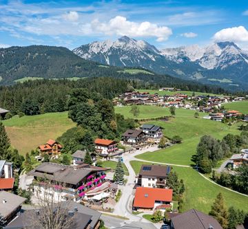 Aussicht Wilder Kaiser