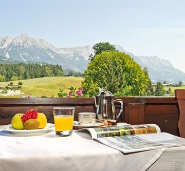 Frühstück mit Panorama