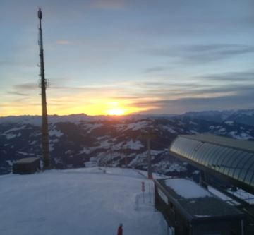 Sonnenuntergang von der Hohen Salve