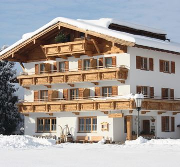 Haus im Winter