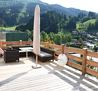 Terrasse mit Blick zum Bergdoktor Haus!!