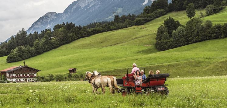 Ellmau_Kutschenfahrt Sommer 3_Wilder Kaiser