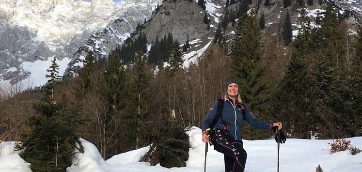 Tiroler Bergwanderführerin Sonja Salvenmoser
