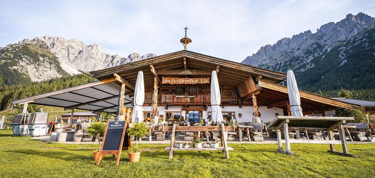 Terrasse Wochenbrunn Südseite