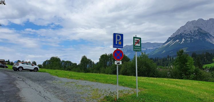 Parking lot Schedererfeld, Going