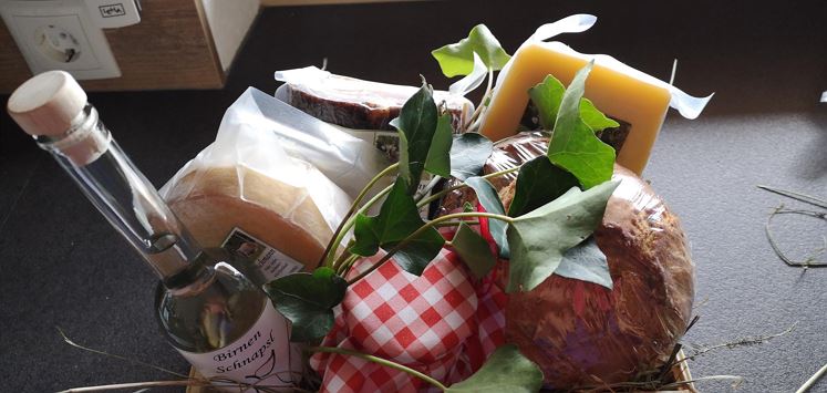 nettes Geschenkskörberl