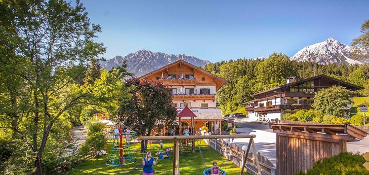 Scheffau_Gasthof_Zum_Wilden_Kaiser_Sommer
