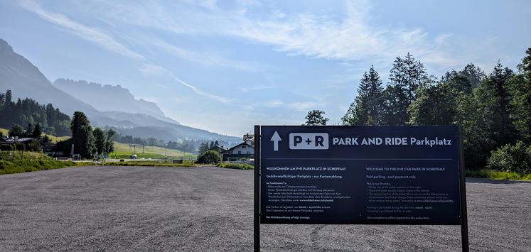 Parkplatz Park & Ride, Scheffau (gebührenpflichtig)