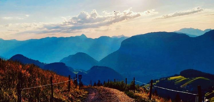 Au Hochalm Sonnenuntergang