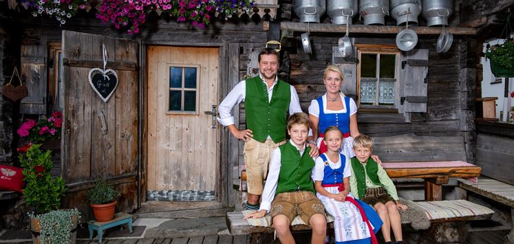 Söll_Au Hochalm Hütte_Familie_Horngacher