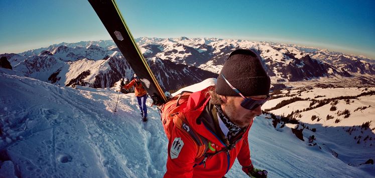 Skitour Aufstieg